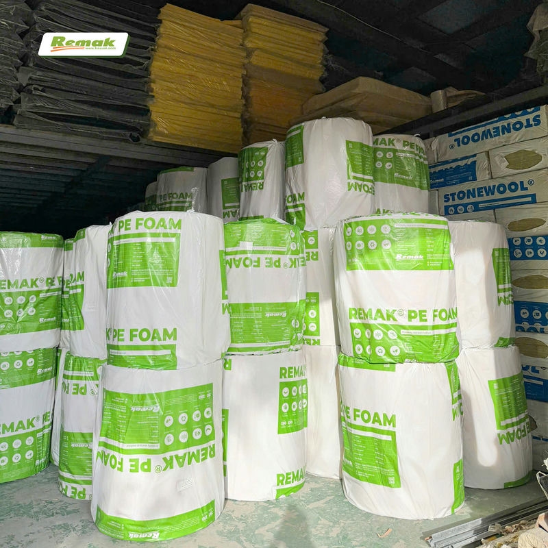 Bao Bì Mới Cho Mút Xốp PE Foam – Bảo Vệ Vật Liệu Cách Âm, Cách Nhiệt Hiệu Quả 2 Bao bì mới bảo quản xốp cách âm cách nhiệt tốt hơn, tiện lợi hơn khi vận chuyển và thi công