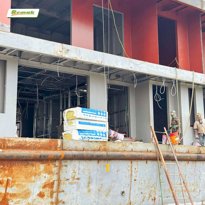 Bông Khoáng - Len Đá Remak® Stonewool: Giải Pháp Cách Âm, Cách Nhiệt và Chống Cháy Số 1 Trong Ngành Đóng Tàu Du Lịch 3 Bông khoáng Remak giúp tăng tuổi thọ cho tàu biển, tàu du lịch, giảm chi phí sửa chữa- bảo dưởng